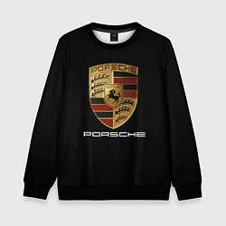 Свитшот детский PORSCHE, цвет: 3D-черный