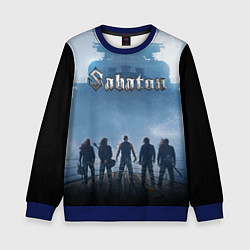 Свитшот детский SABATON, цвет: 3D-синий