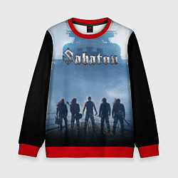 Свитшот детский SABATON, цвет: 3D-красный