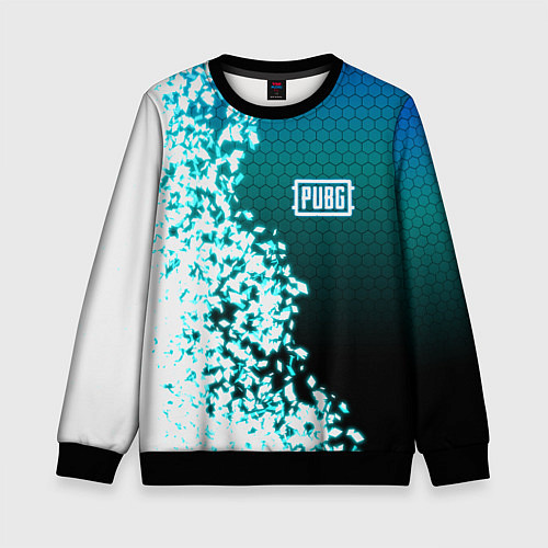 Детский свитшот PUBG / 3D-Черный – фото 1