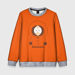 Свитшот детский ЮЖНЫЙ ПАРК, цвет: 3D-меланж