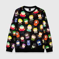 Свитшот детский ЮЖНЫЙ ПАРК, цвет: 3D-черный