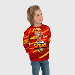 Свитшот детский BRAWL STARS MAX, цвет: 3D-красный — фото 2