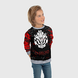 Свитшот детский OVERLORD, цвет: 3D-меланж — фото 2