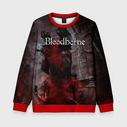 Свитшот детский Bloodborne, цвет: 3D-красный