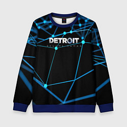 Свитшот детский Detroit:Become Human, цвет: 3D-синий