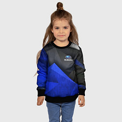 Свитшот детский SUBARU, цвет: 3D-черный — фото 2