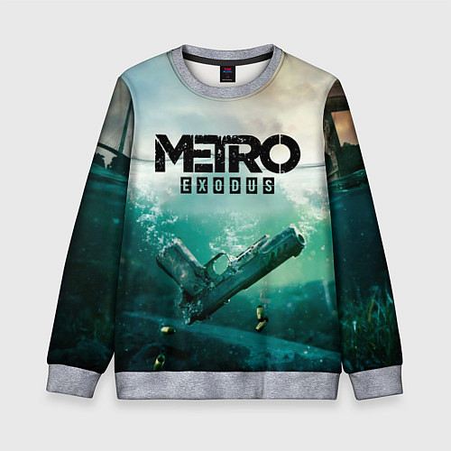 Детский свитшот METRO EXODUS / 3D-Меланж – фото 1