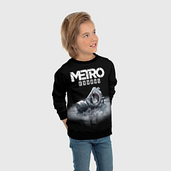 Свитшот детский METRO EXODUS, цвет: 3D-черный — фото 2