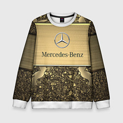 Свитшот детский MERCEDES GOLD, цвет: 3D-белый