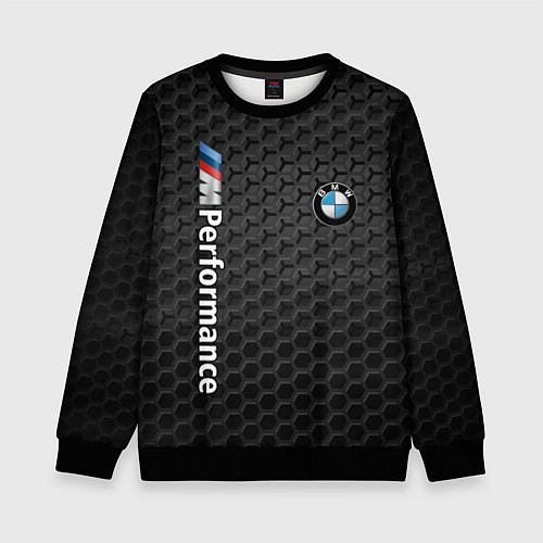 Детский свитшот BMW PERFORMANCE / 3D-Черный – фото 1