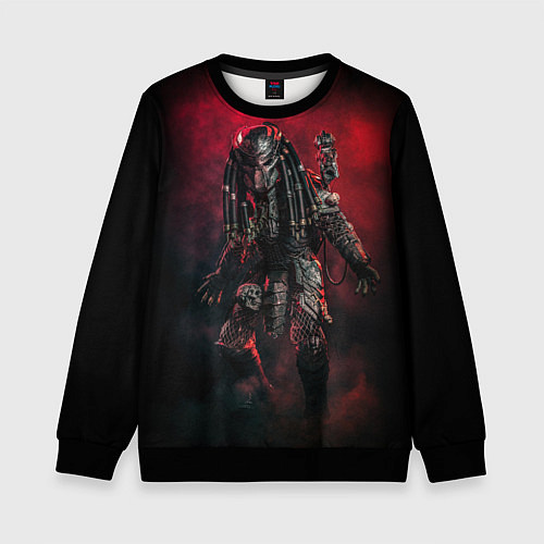 Детский свитшот PREDATOR / 3D-Черный – фото 1