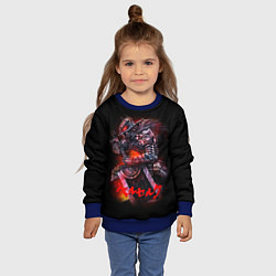Свитшот детский BERSERK, цвет: 3D-синий — фото 2
