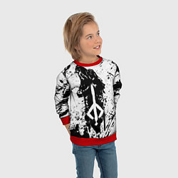 Свитшот детский BLOODBORNE, цвет: 3D-красный — фото 2