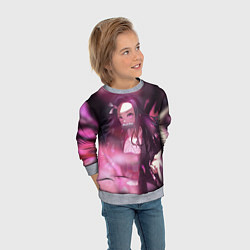 Свитшот детский NEZUKO, цвет: 3D-меланж — фото 2