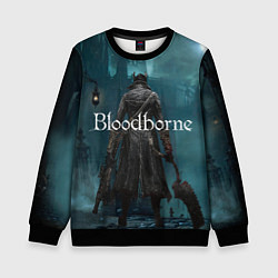 Свитшот детский Bloodborne, цвет: 3D-черный