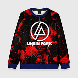 Свитшот детский Linkin Park, цвет: 3D-синий