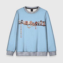 Детский свитшот Совы на ветке