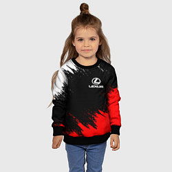 Свитшот детский LEXUS, цвет: 3D-черный — фото 2