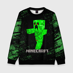 Свитшот детский MINECRAFT CREEPER, цвет: 3D-черный