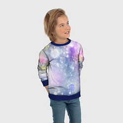 Свитшот детский Звездное небо, цвет: 3D-синий — фото 2