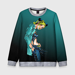 Свитшот детский Джолин Кудзё, цвет: 3D-меланж