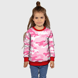 Свитшот детский МИЛИТАРИ, цвет: 3D-красный — фото 2