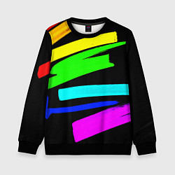 Детский свитшот НЕОНОВЫЕ КРАСКИ