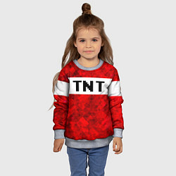 Свитшот детский Minecraft, цвет: 3D-меланж — фото 2