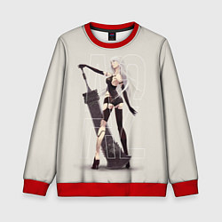 Свитшот детский A2, цвет: 3D-красный