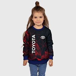 Свитшот детский TOYOTA, цвет: 3D-синий — фото 2