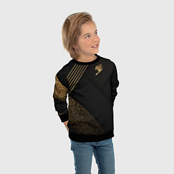 Свитшот детский Fairy Tail, цвет: 3D-черный — фото 2