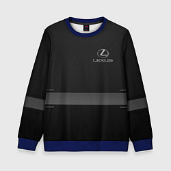 Свитшот детский LEXUS, цвет: 3D-синий