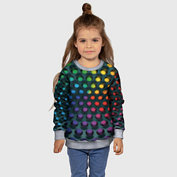 Свитшот детский 3Д спектр, цвет: 3D-меланж — фото 2