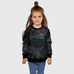 Свитшот детский MAZDA, цвет: 3D-черный — фото 2