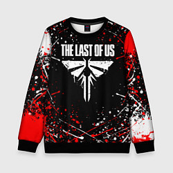 Свитшот детский The last of us part 2 tlou2, цвет: 3D-черный