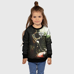 Свитшот детский The last of us part 2 tlou2, цвет: 3D-черный — фото 2