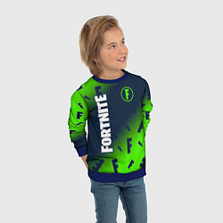 Свитшот детский FORTNITE ФОРТНАЙТ, цвет: 3D-синий — фото 2