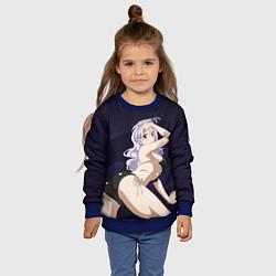 Свитшот детский FAIRY TAIL ХВОСТ ФЕИ, цвет: 3D-синий — фото 2