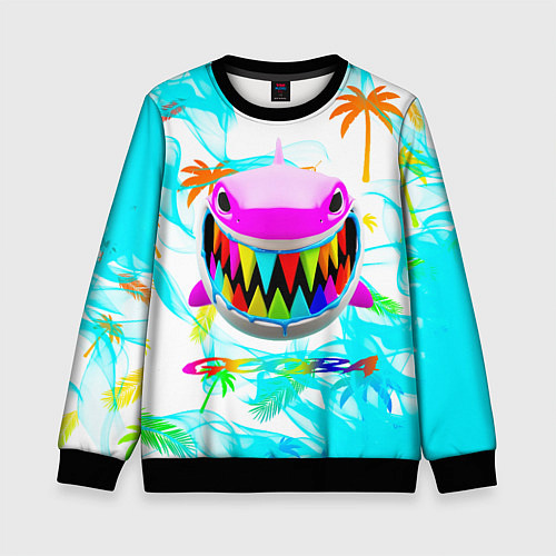 Детский свитшот 6ix9ine / 3D-Черный – фото 1