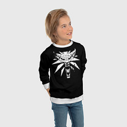 Свитшот детский ВЕДЬМАК THE WITCHER ГЕРАЛЬ, цвет: 3D-белый — фото 2