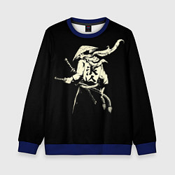 Свитшот детский Самурай Z, цвет: 3D-синий