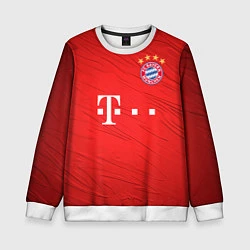 Свитшот детский BAYERN MUNCHEN, цвет: 3D-белый