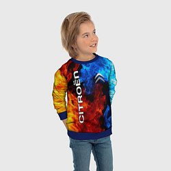 Свитшот детский CITROEN, цвет: 3D-синий — фото 2
