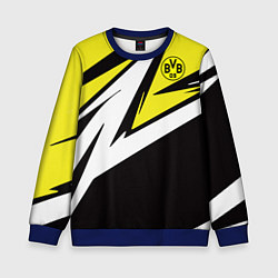 Свитшот детский Borussia Dortmund, цвет: 3D-синий