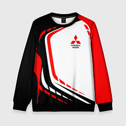 Свитшот детский Mitsubishi EVO Uniform, цвет: 3D-черный