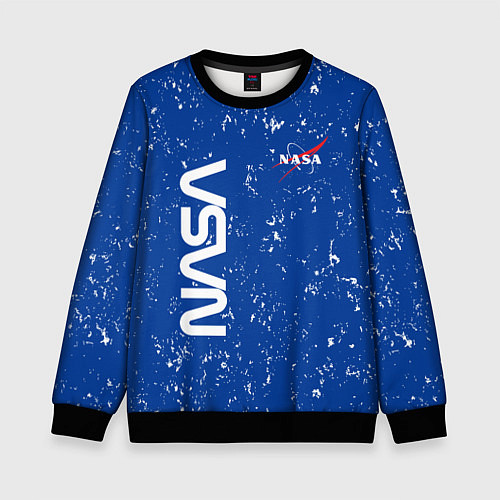 Детский свитшот NASA НАСА / 3D-Черный – фото 1