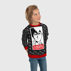 Свитшот детский 1000, цвет: 3D-красный — фото 2