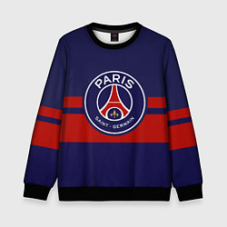Свитшот детский PSG, цвет: 3D-черный