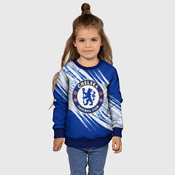 Свитшот детский Chelsea, цвет: 3D-синий — фото 2